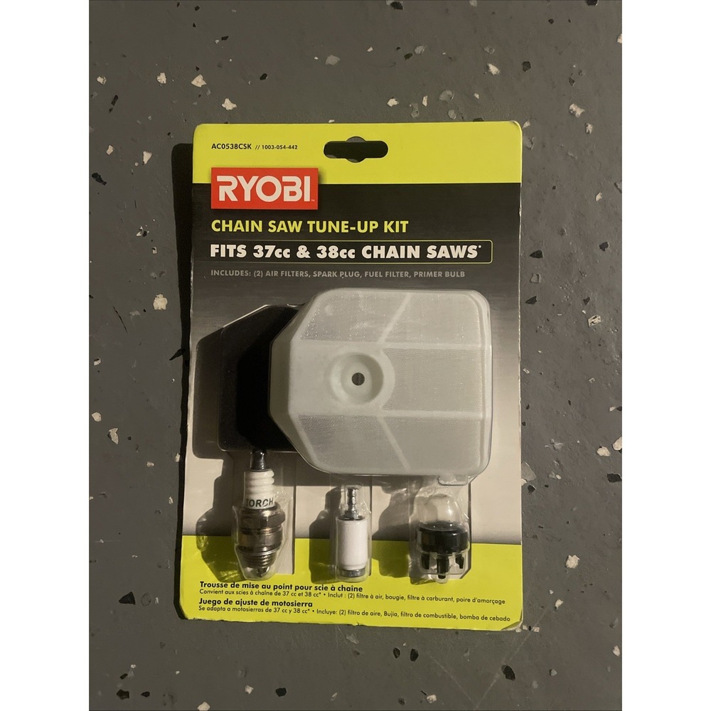 RYOBI Chain Saw Tune-Up Kit Fits 37cc &‎ 38cc Chain Saws AC0538CSK NEW